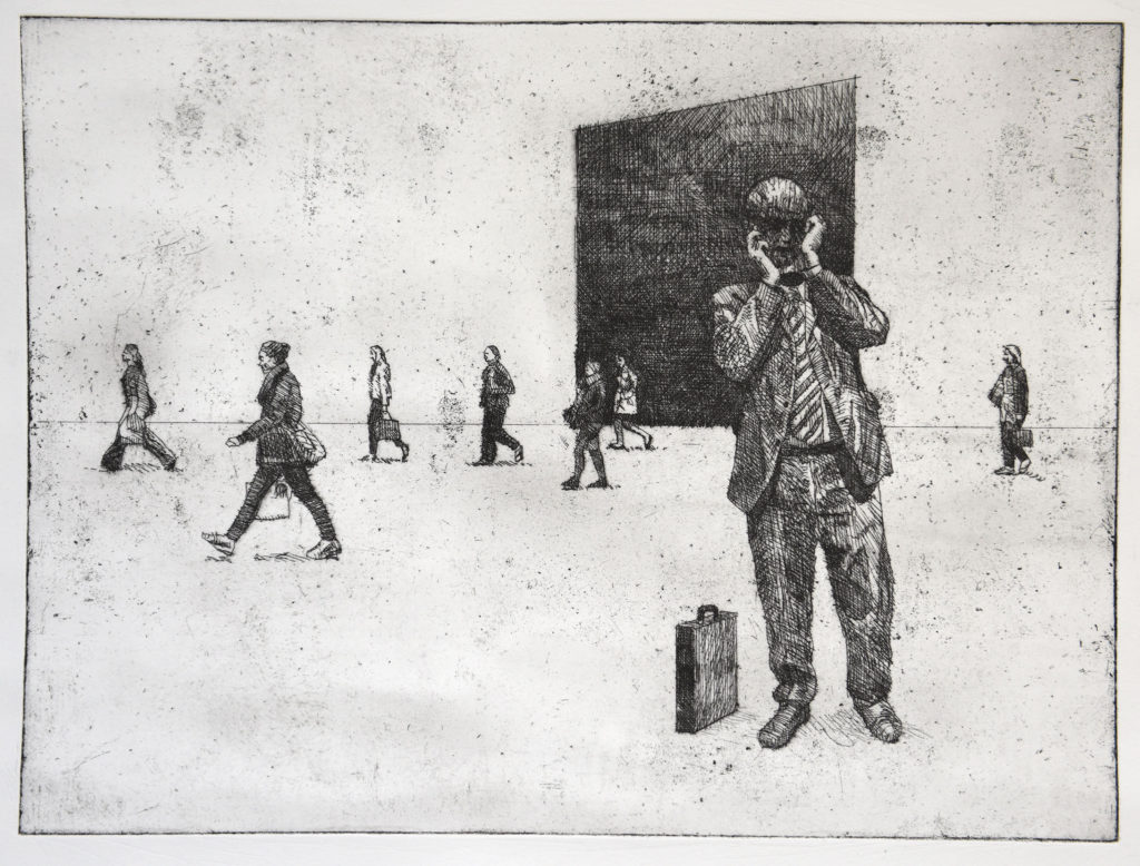 Etching, 2016